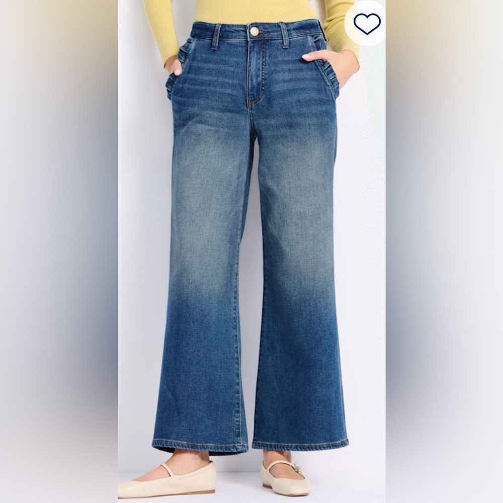 Kut from the Kloth Indigo Wide Leg Jeans